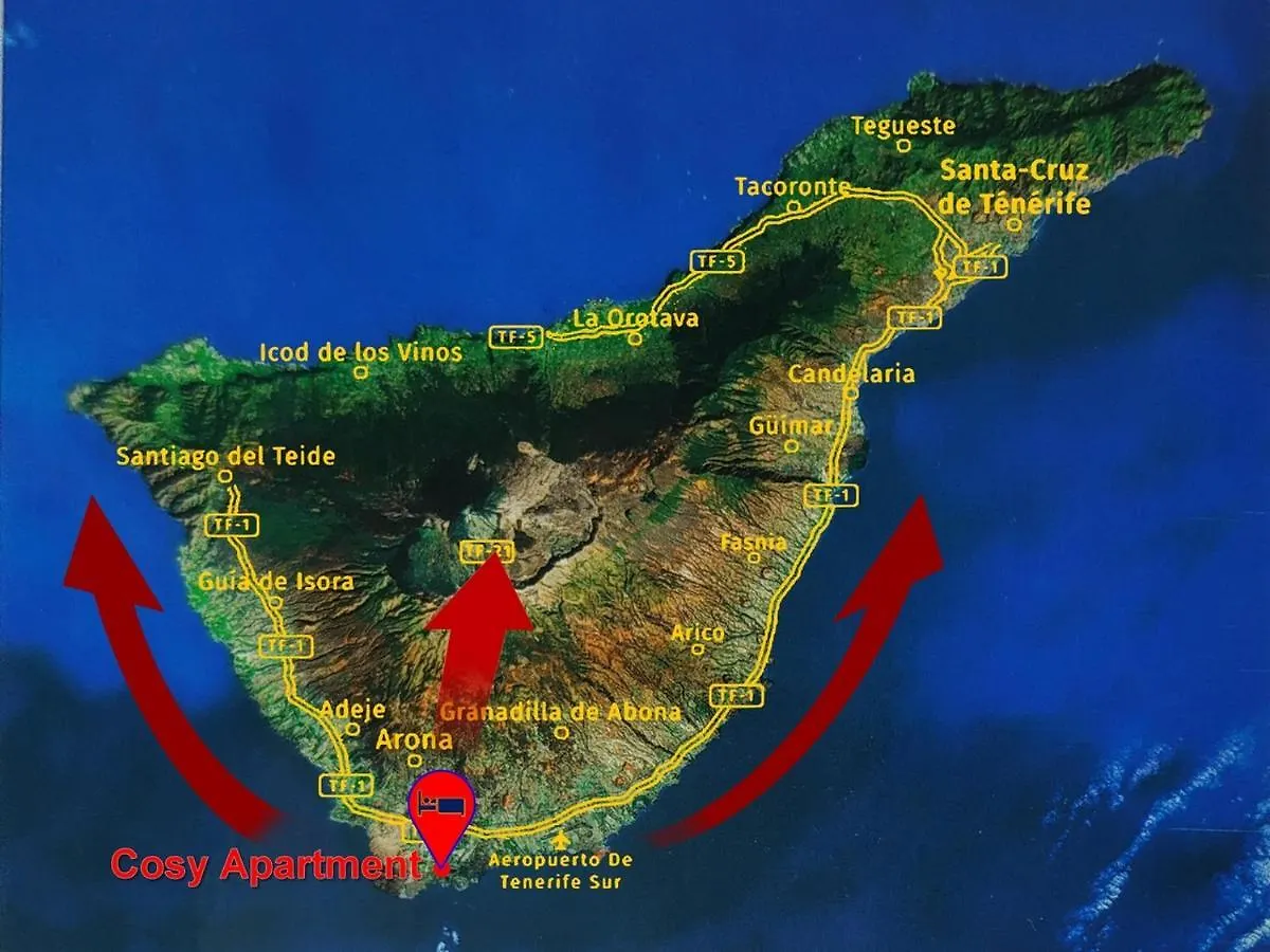Cosy Apartment 6 Places Canarian Life Las Galletas
